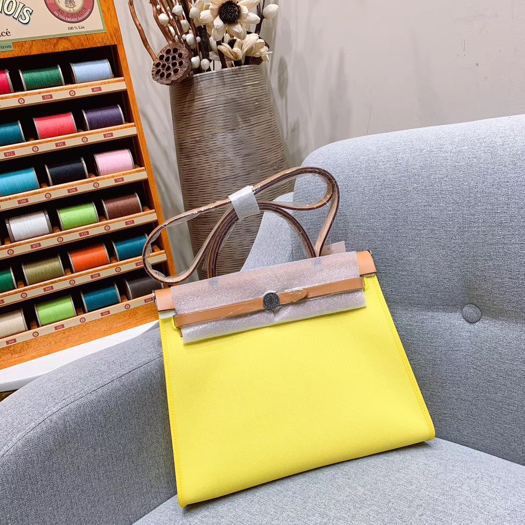 에르메스 에르백31 시트론 퀴브레 은장